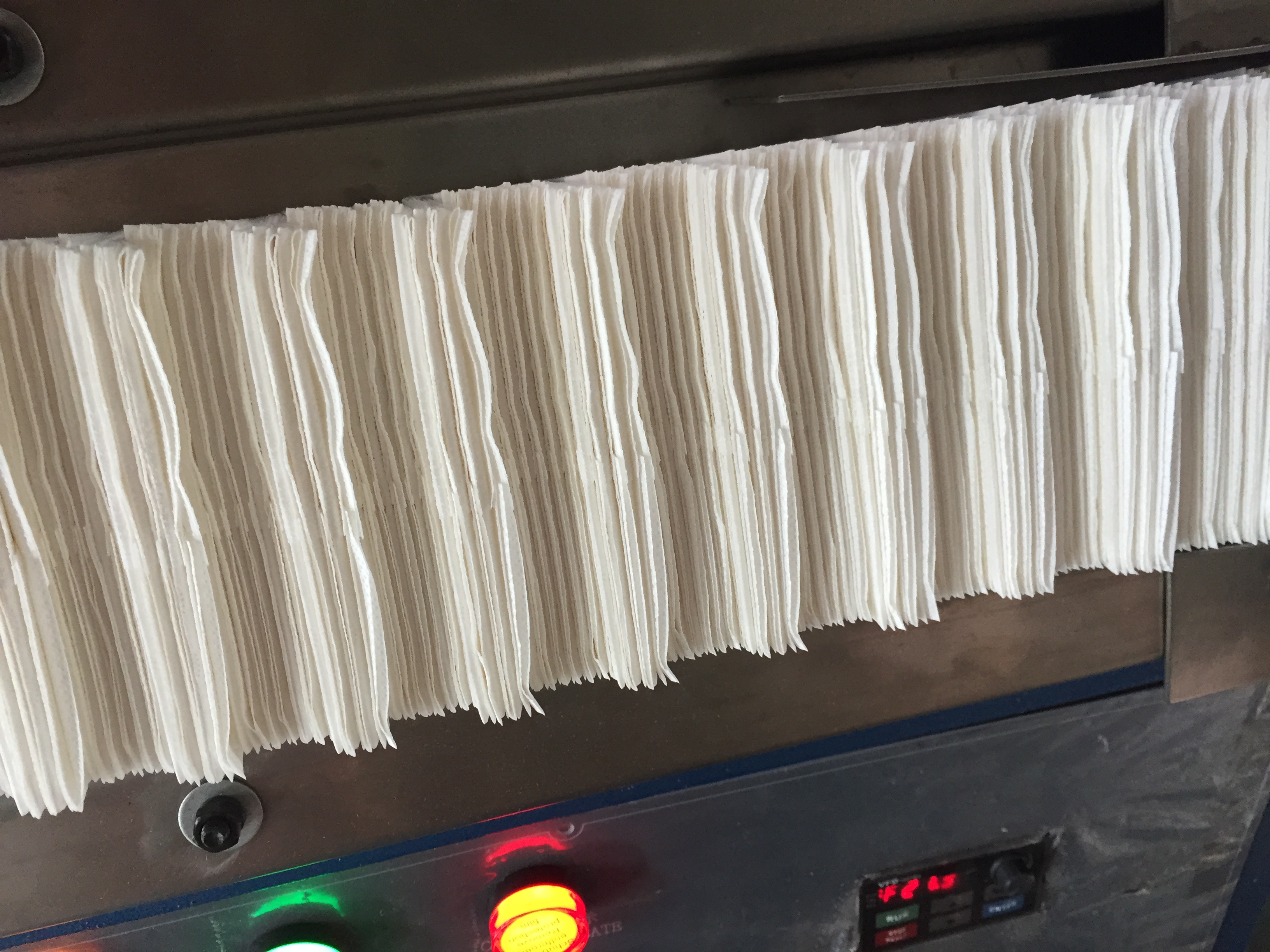 Mina de papel de papel de alerta de pañuelos de papel de seda de aspirador